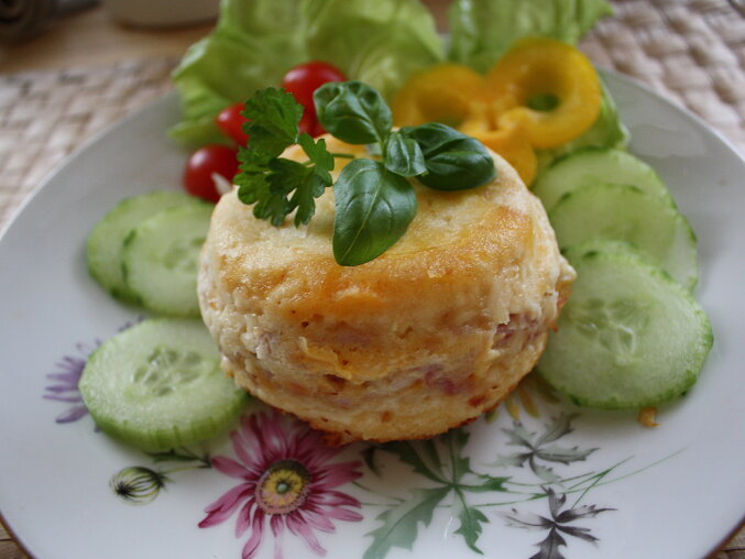 Baked Czech Cheese in a Mug (Smažený Sýr Without Frying)