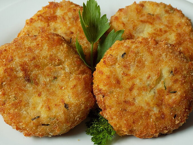 Smoky Cheese Patties