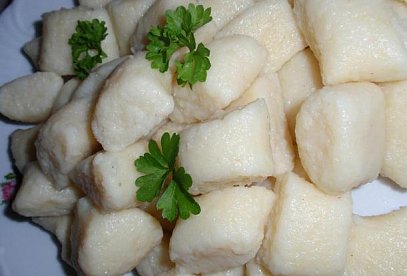 Bramborové noky (Czech Potato Dumplings)