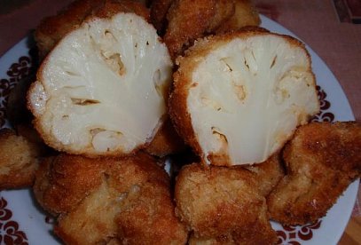 Fried Breaded Cauliflower