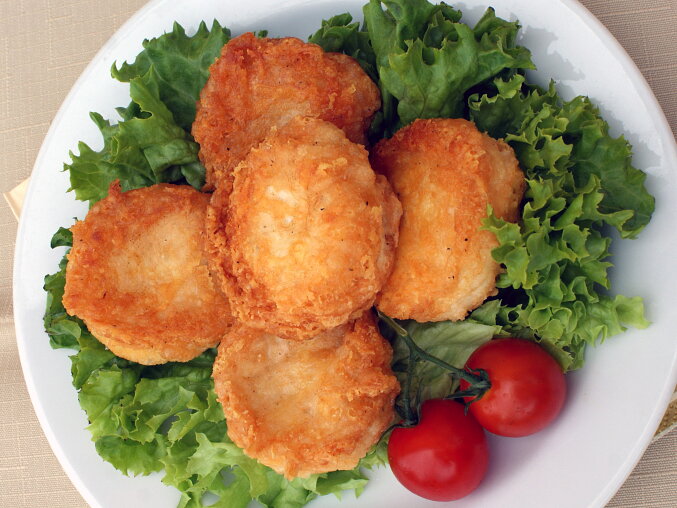 Fried Edam Cheese Fritters