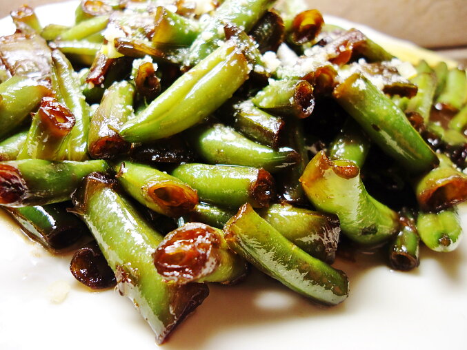 Green Beans with Garlic and Thyme