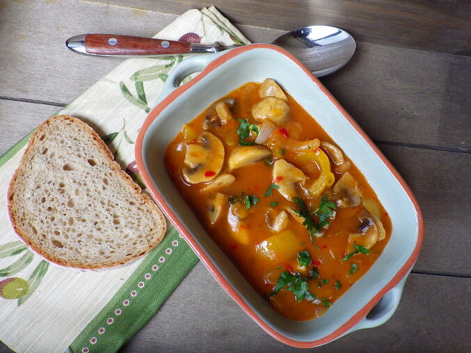 Mushroom Goulash (Czech Mushroom Stew)