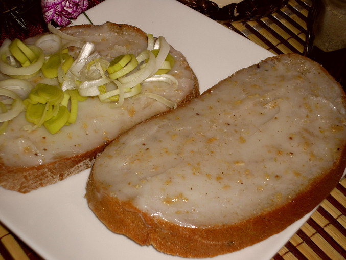 Czech Garlic Lard Spread