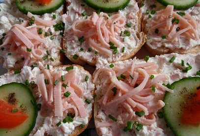 Quick Ham and Cream Cheese Spread