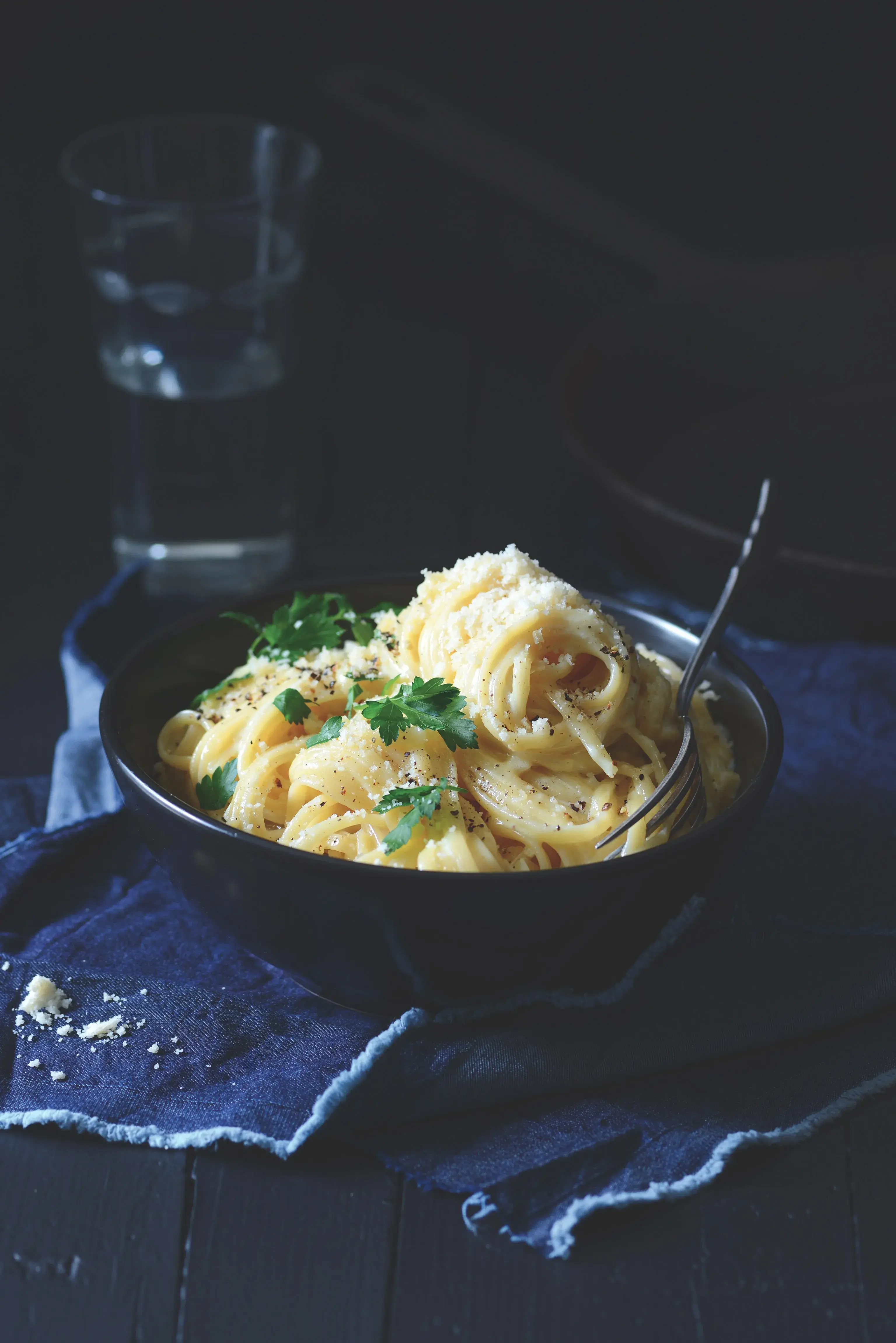 One-Pot Pasta with Garlic Sauce