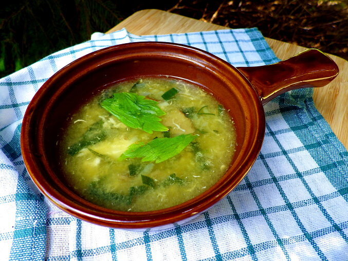 Czech Potato Soup for One