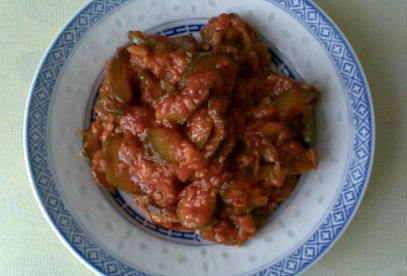 Meatless Zucchini Mix