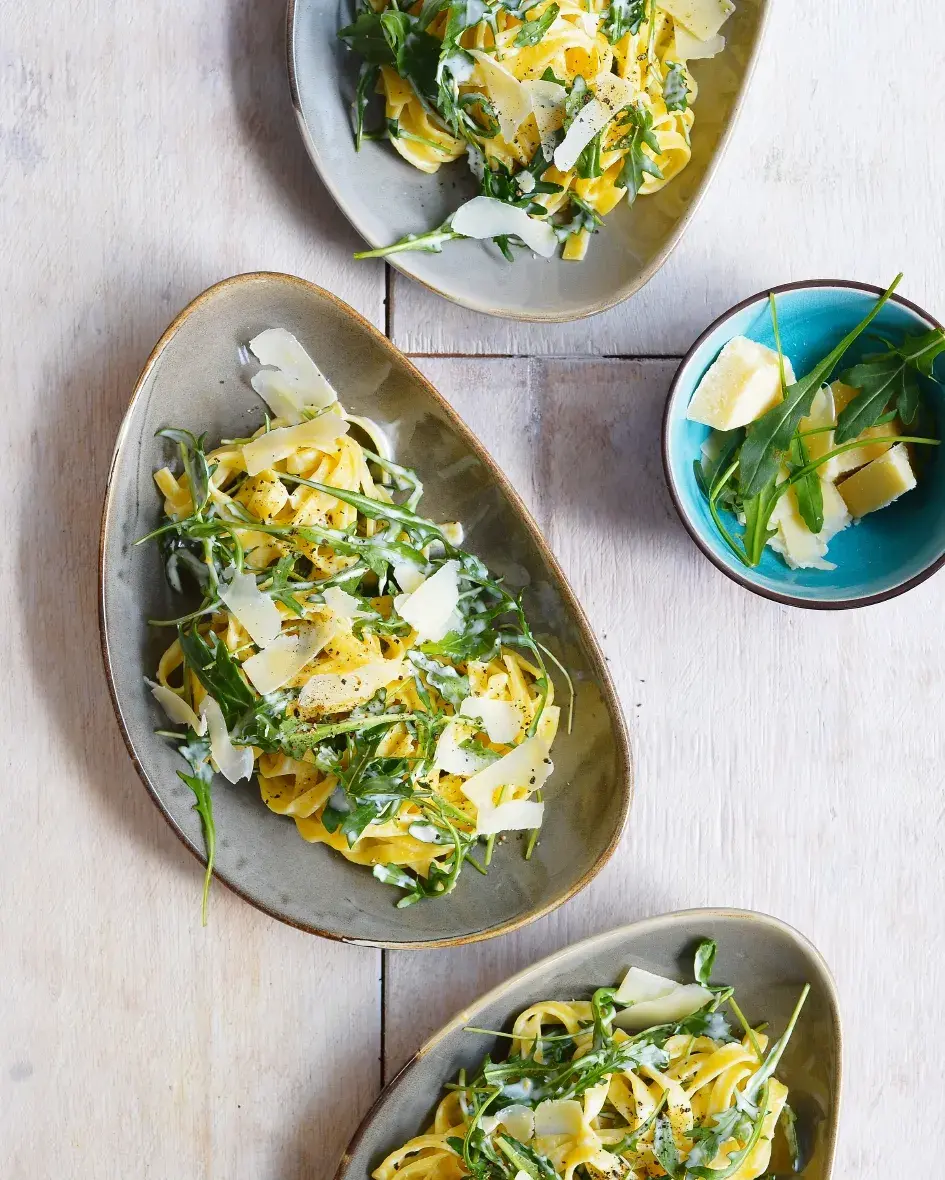 No-Cook Mascarpone and Lemon Pasta