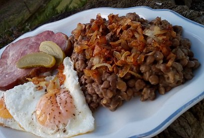 Czech Sour Lentils, Our Way