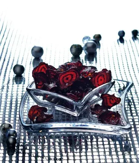 Crispy Beetroot Crisps