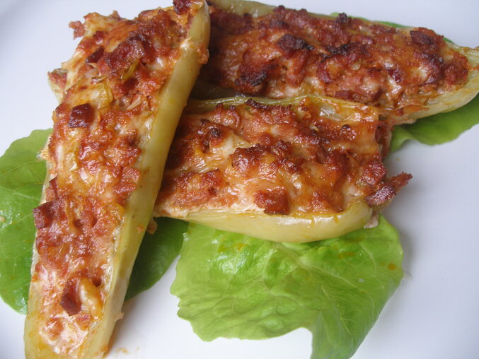 Sausage and Cheese Stuffed Peppers