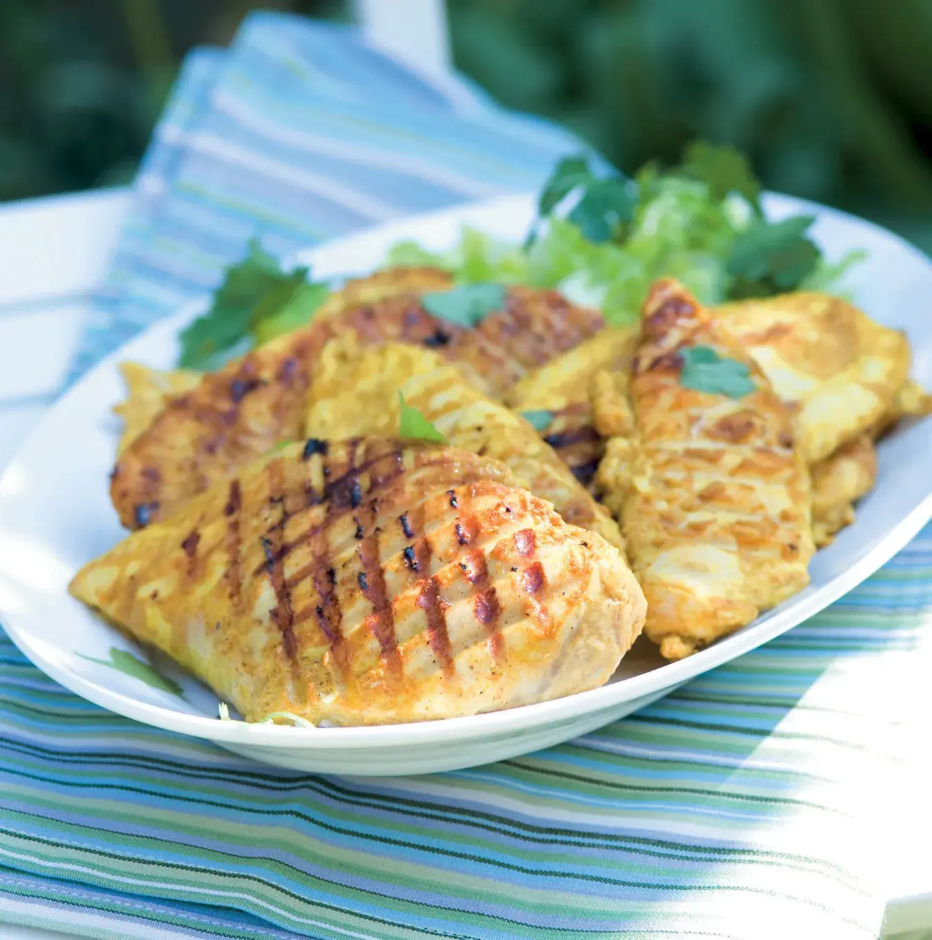 Chicken Cutlets in Yoghurt Marinade