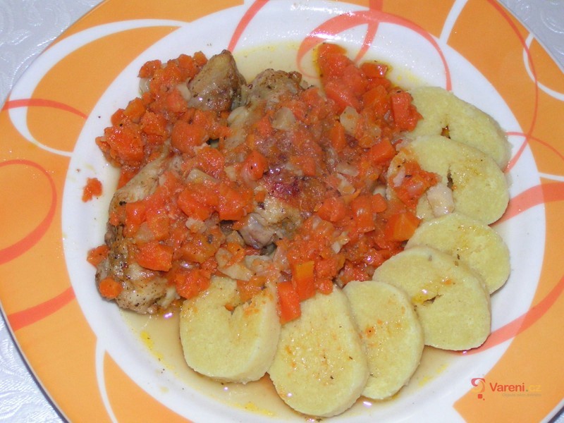 Peasant-Style Braised Chicken with Onions and Carrots