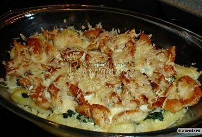 Baked Gnocchi with Chicken and Spinach