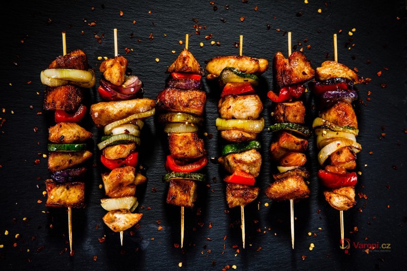 Chicken Kebabs with Herb Marinade