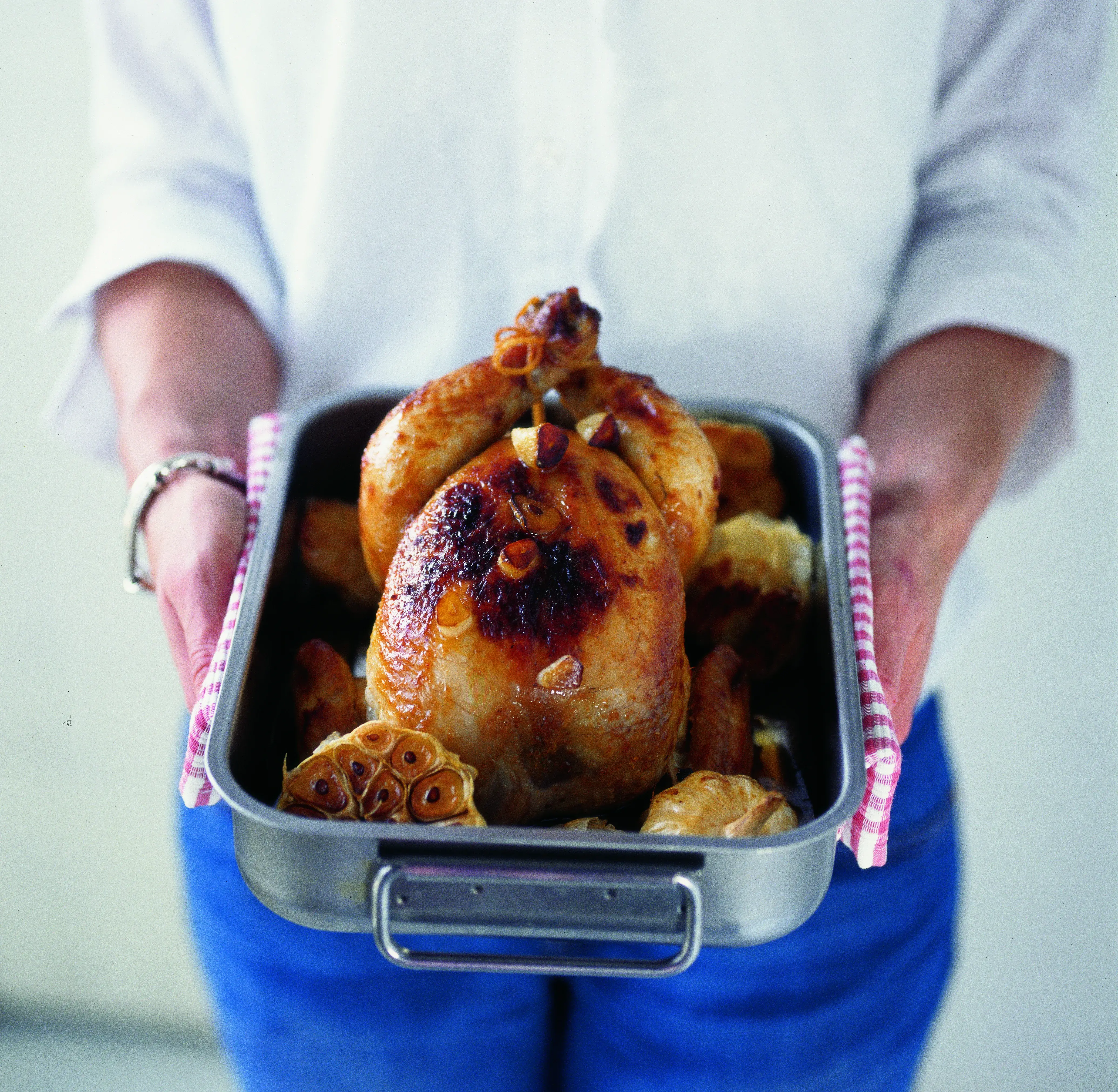 Roast Chicken with Garlic
