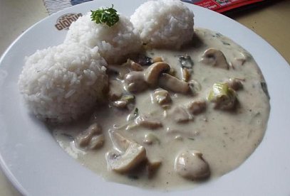 Creamy Chicken and Mushroom Sauce