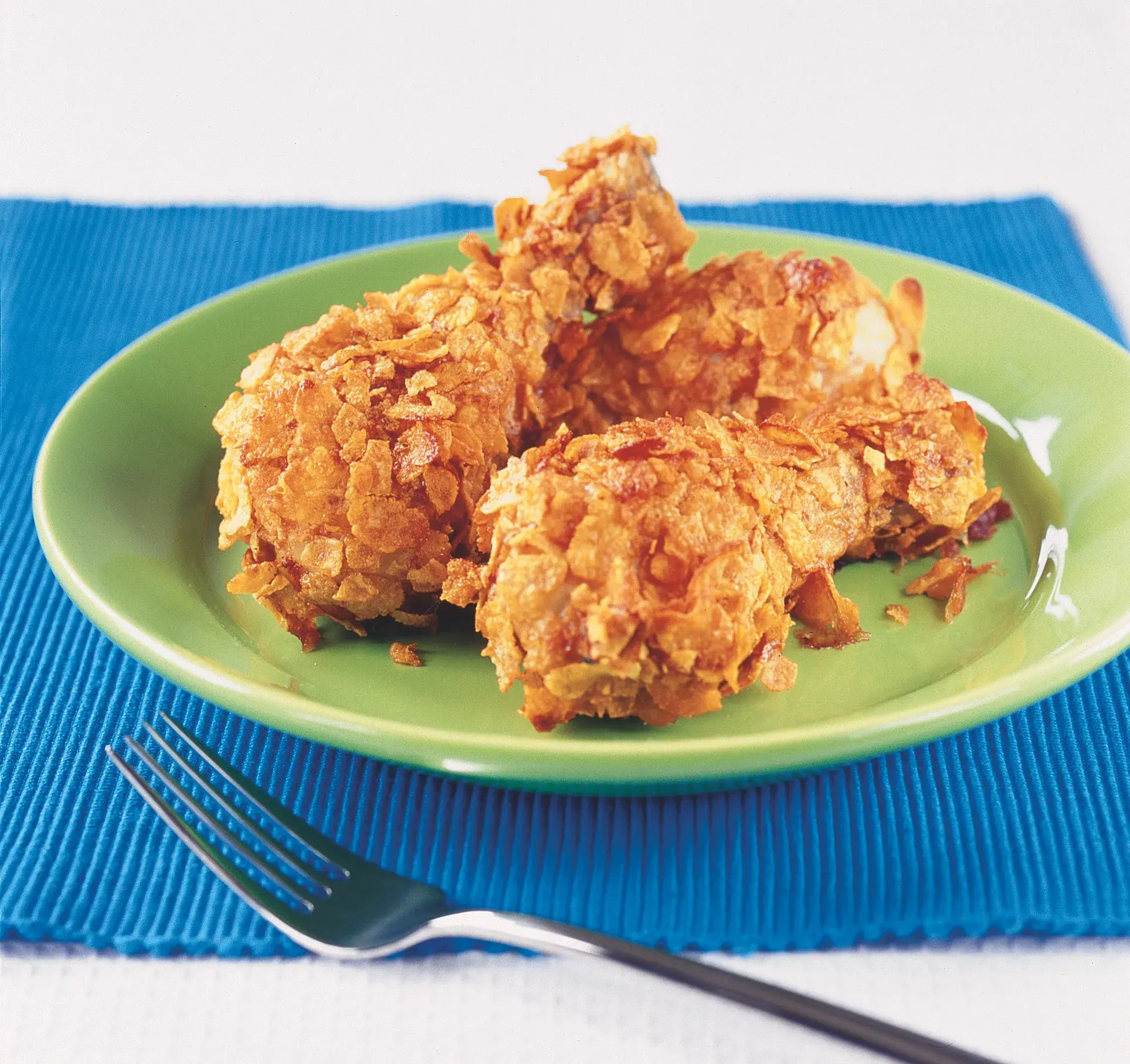 Southern Chicken Drumsticks in Cornflakes