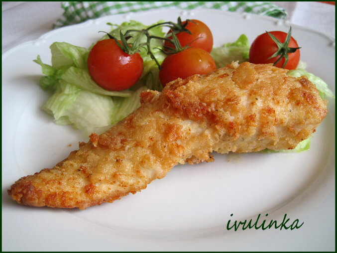 Chicken Steaks with Dijon Crust
