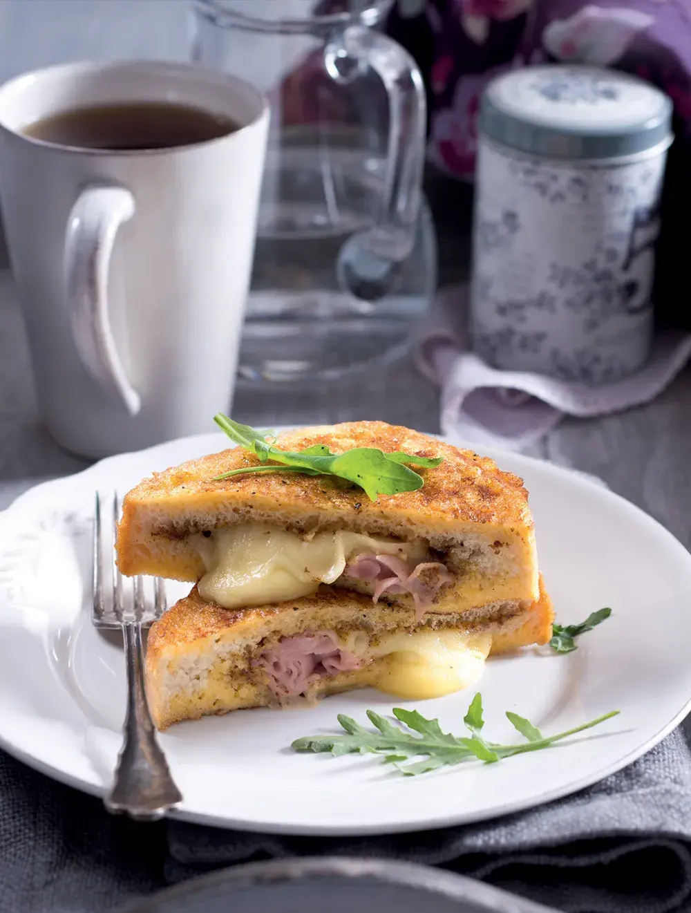 Ham and Cheese Stuffed French Toast