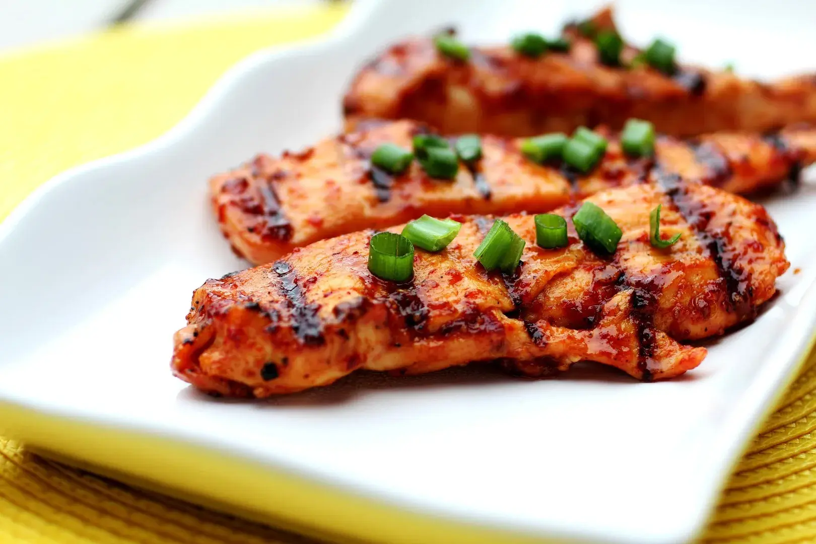 Honey Chicken with Crispy Skin