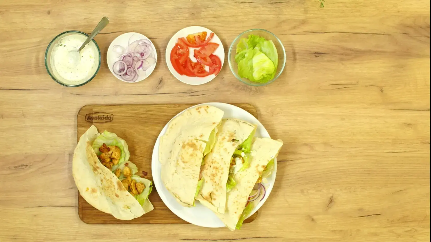 Pan-Fried Chicken Kebab