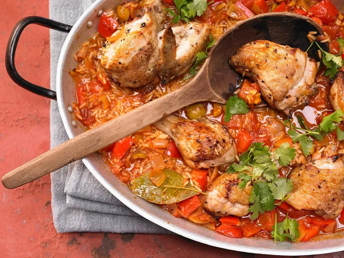 Chicken and Rice in One Pot