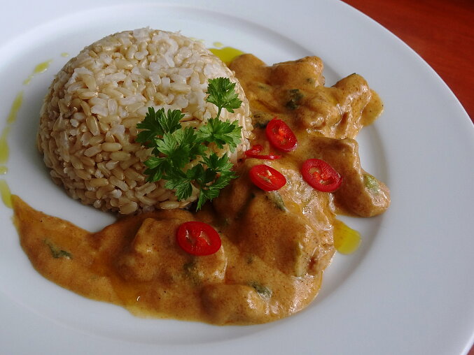 Indian Chicken in Coconut Milk