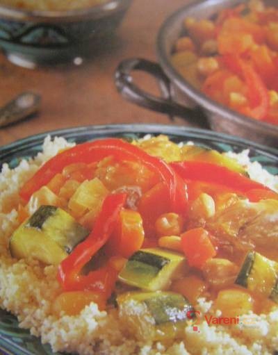 Moroccan Couscous with Chicken