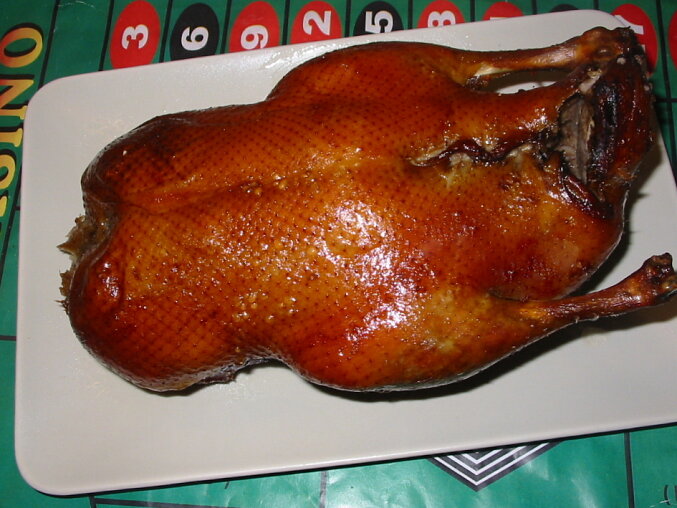 Peking-Style Duck with Honey Glaze