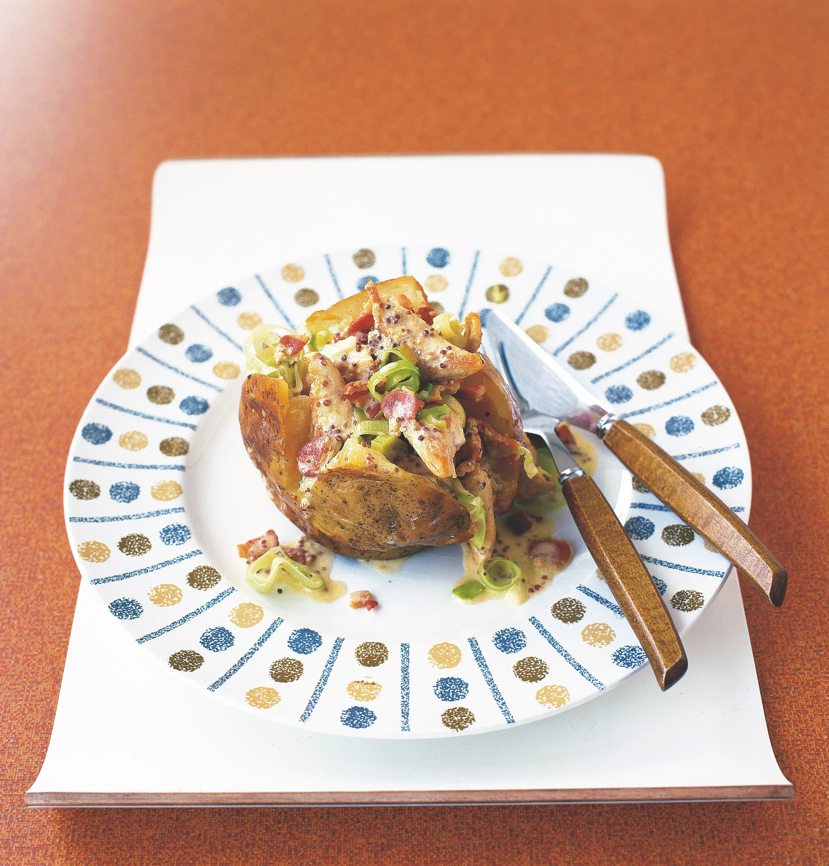 Chicken in Cream Sauce with Leeks