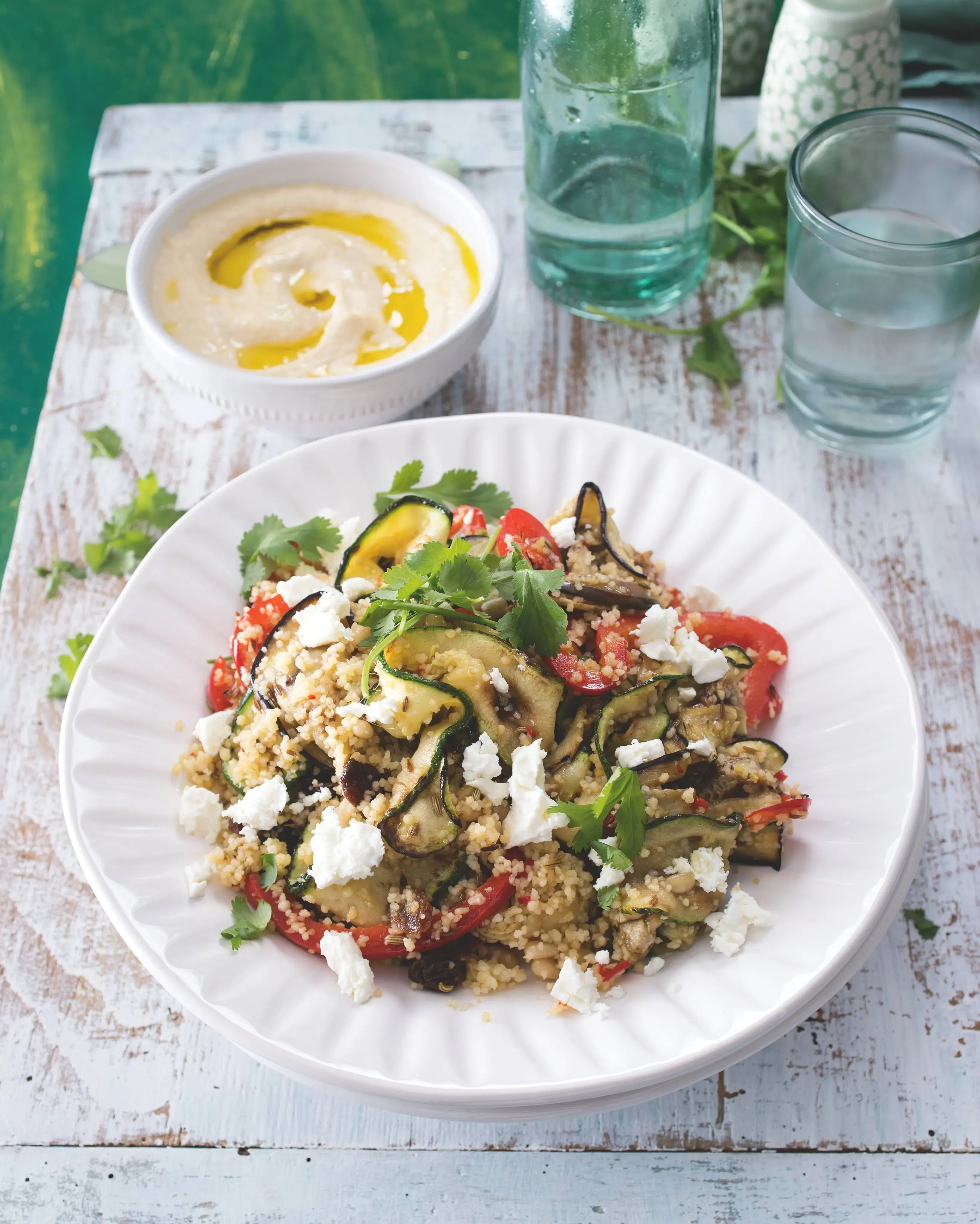 Couscous Salad with Grilled Vegetables