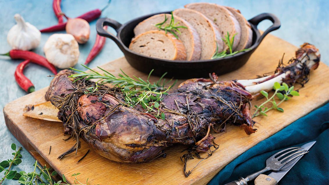Pit-Roasted Venison Shoulder