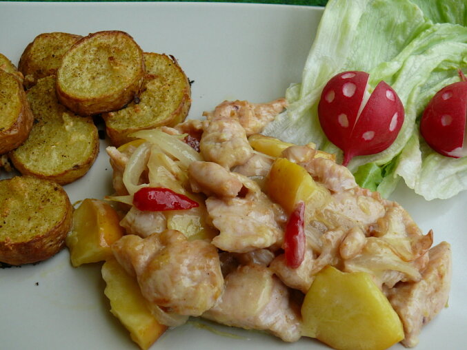 Amálka's Secret: Chicken Curry