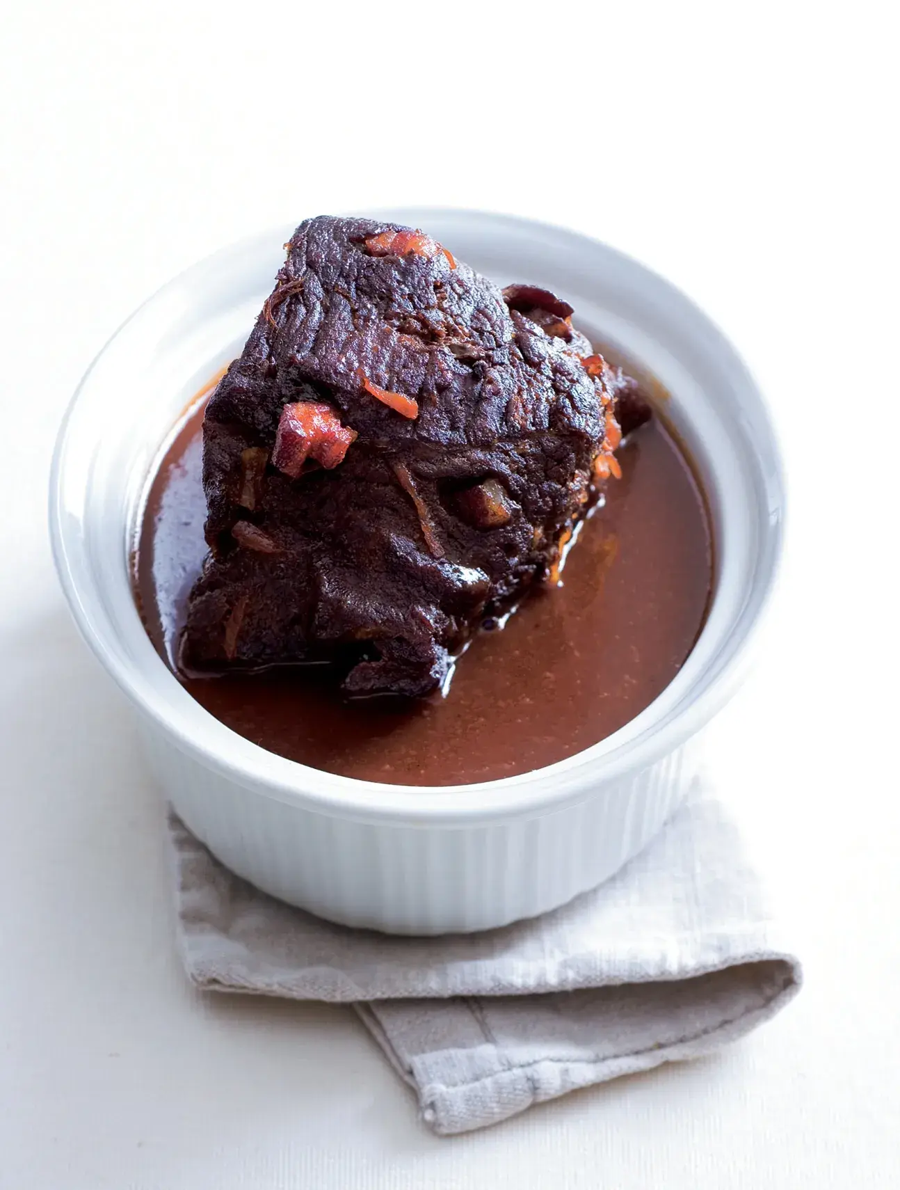 Beef Roast in Red Wine with Cranberries