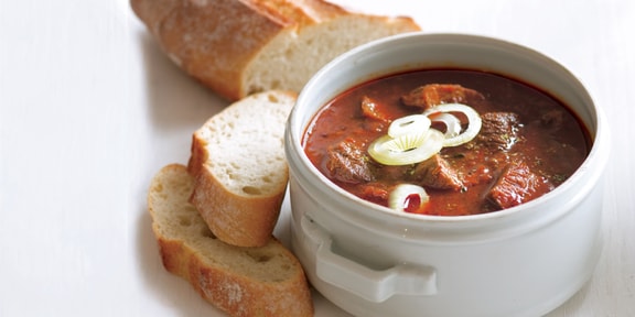 Hearty Czech Beef Goulash with Marjoram