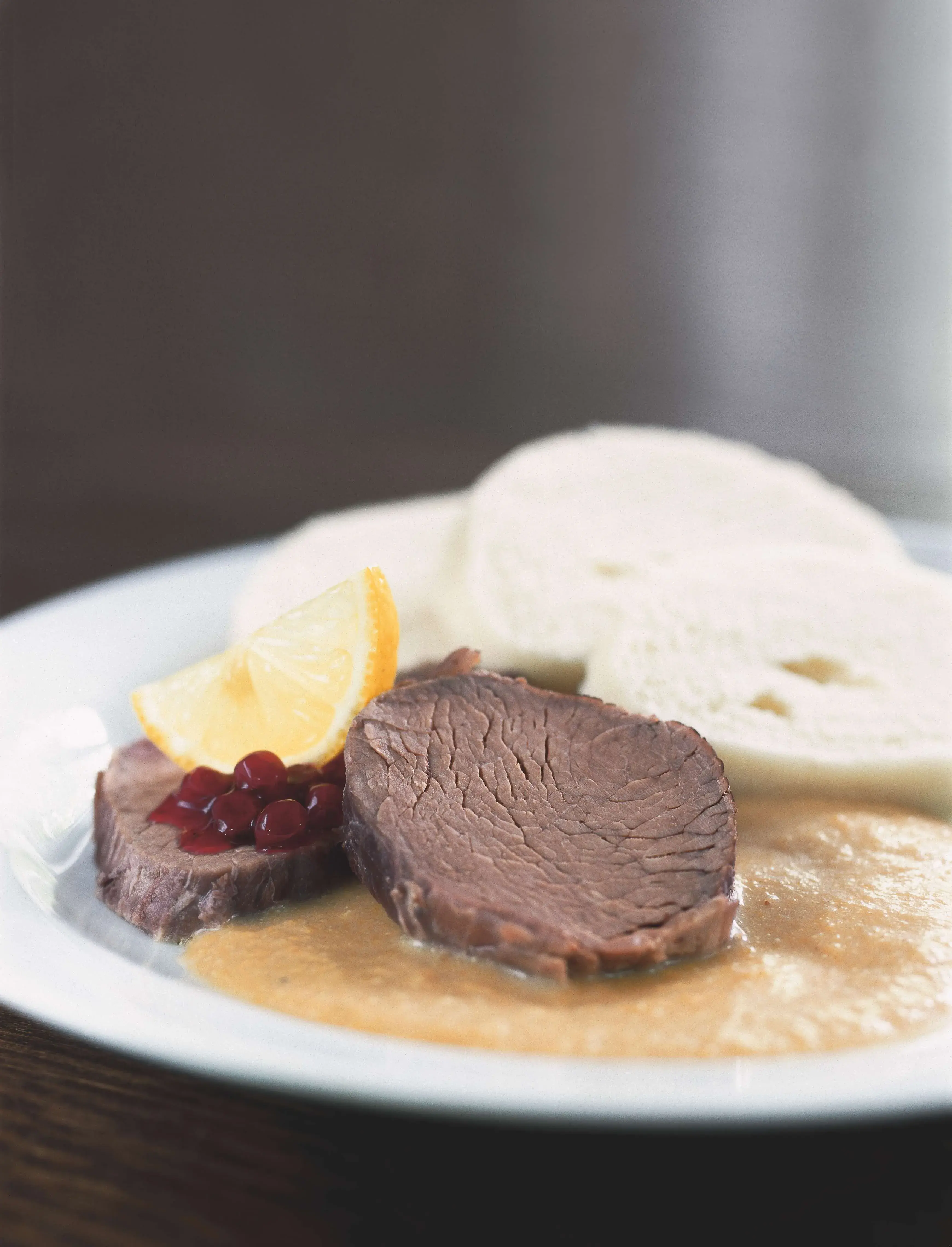 Svíčková (Czech Beef in Cream Sauce)