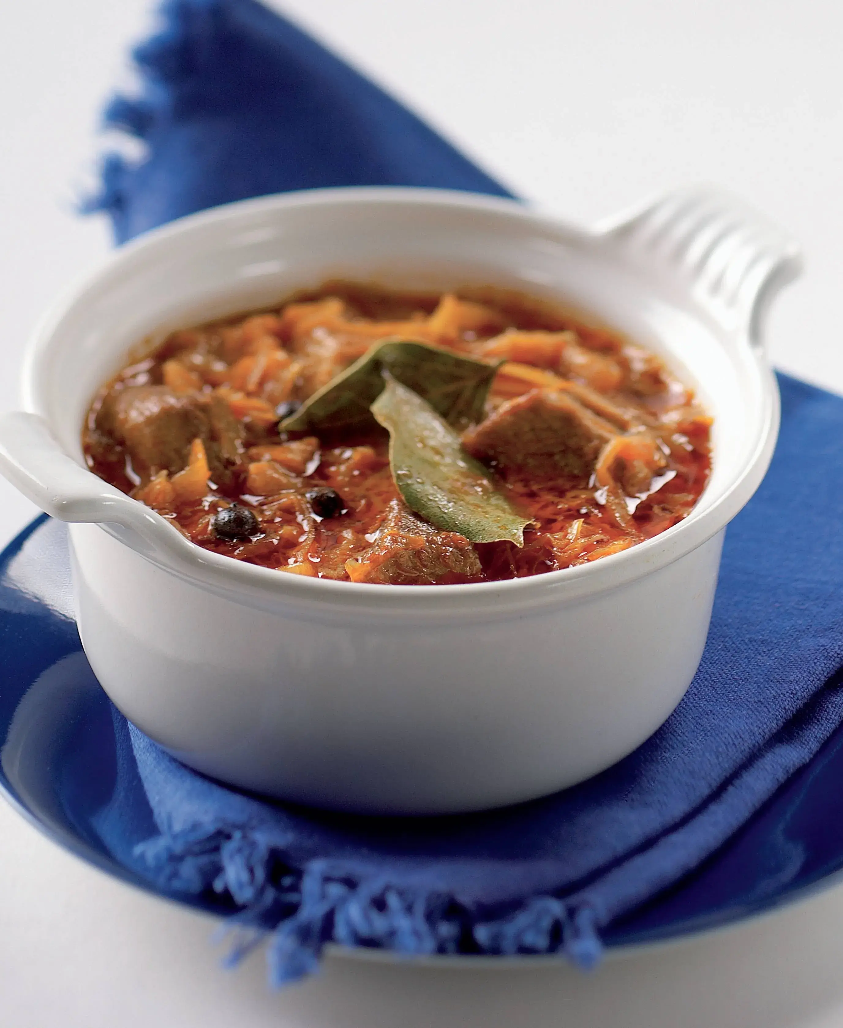 Pork Goulash with Sauerkraut and Sour Cream