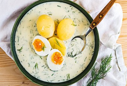 Koprovka (Czech Creamy Dill Sauce with Egg)