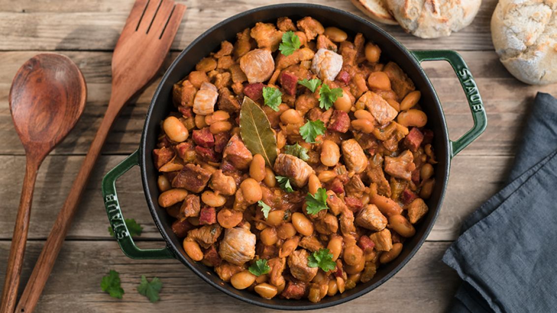 Bean Goulash Cassoulet with Pork Shoulder