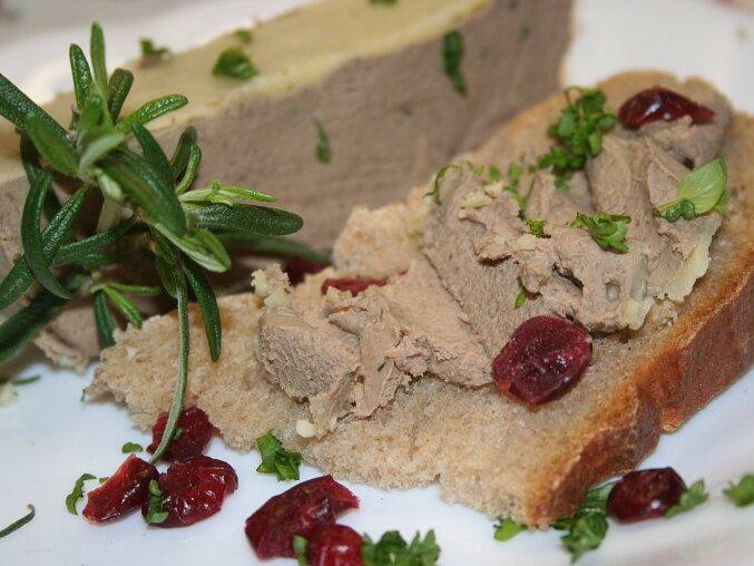 Homemade Turkey Liver Pâté