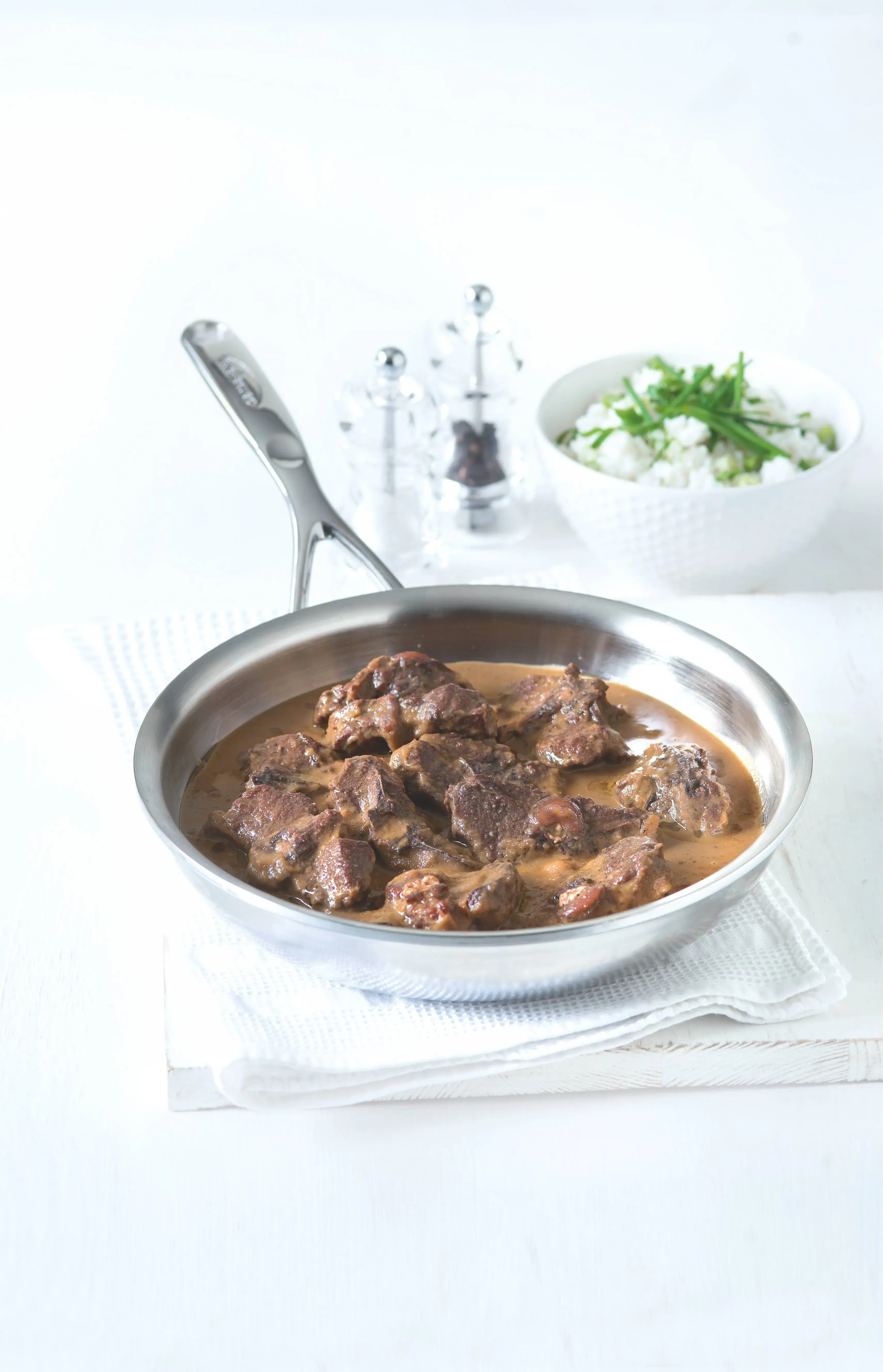 Venison Steaks in Burgundy Red Wine Sauce