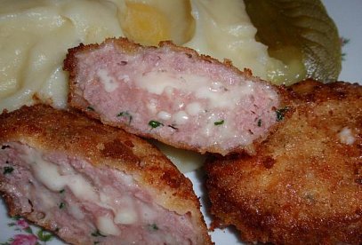 Czech Pork Patties with Cheese