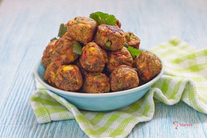Czech Meat Patties with Sweetcorn