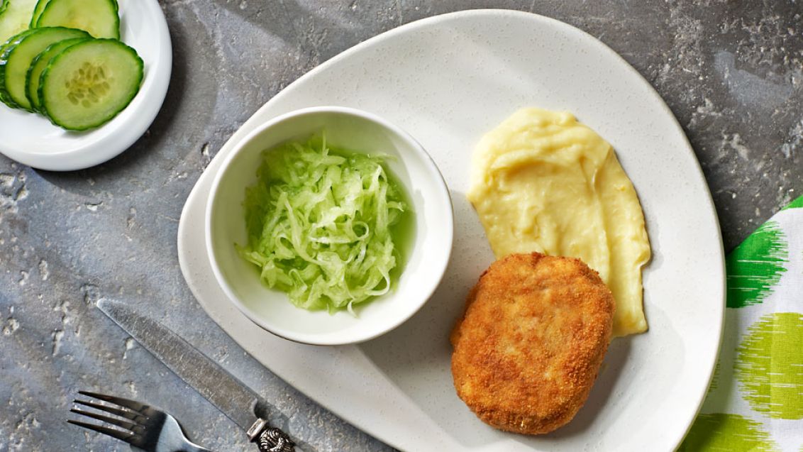Minced Meat Cutlets with Cheese