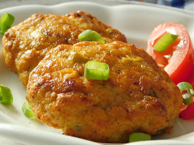 Creamy Baked Chicken Meatballs