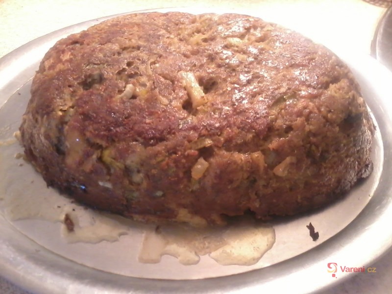 Herb Meatloaf with Eggs