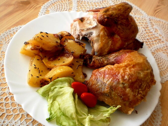 Grilled Chicken Without a Grill