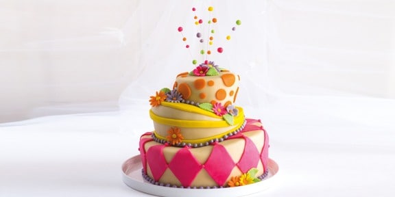 Playful Wedding Cake
